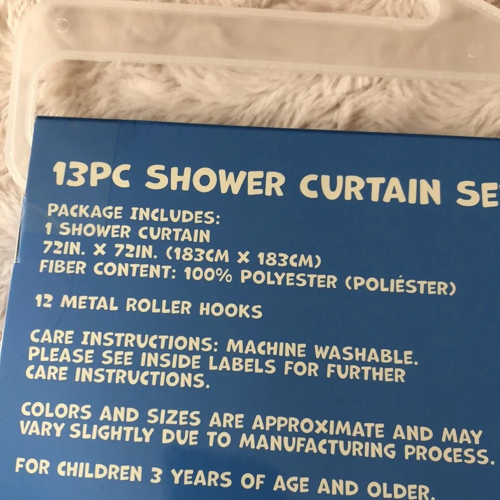 Disney Toy Story Kids Shower Curtain Set
